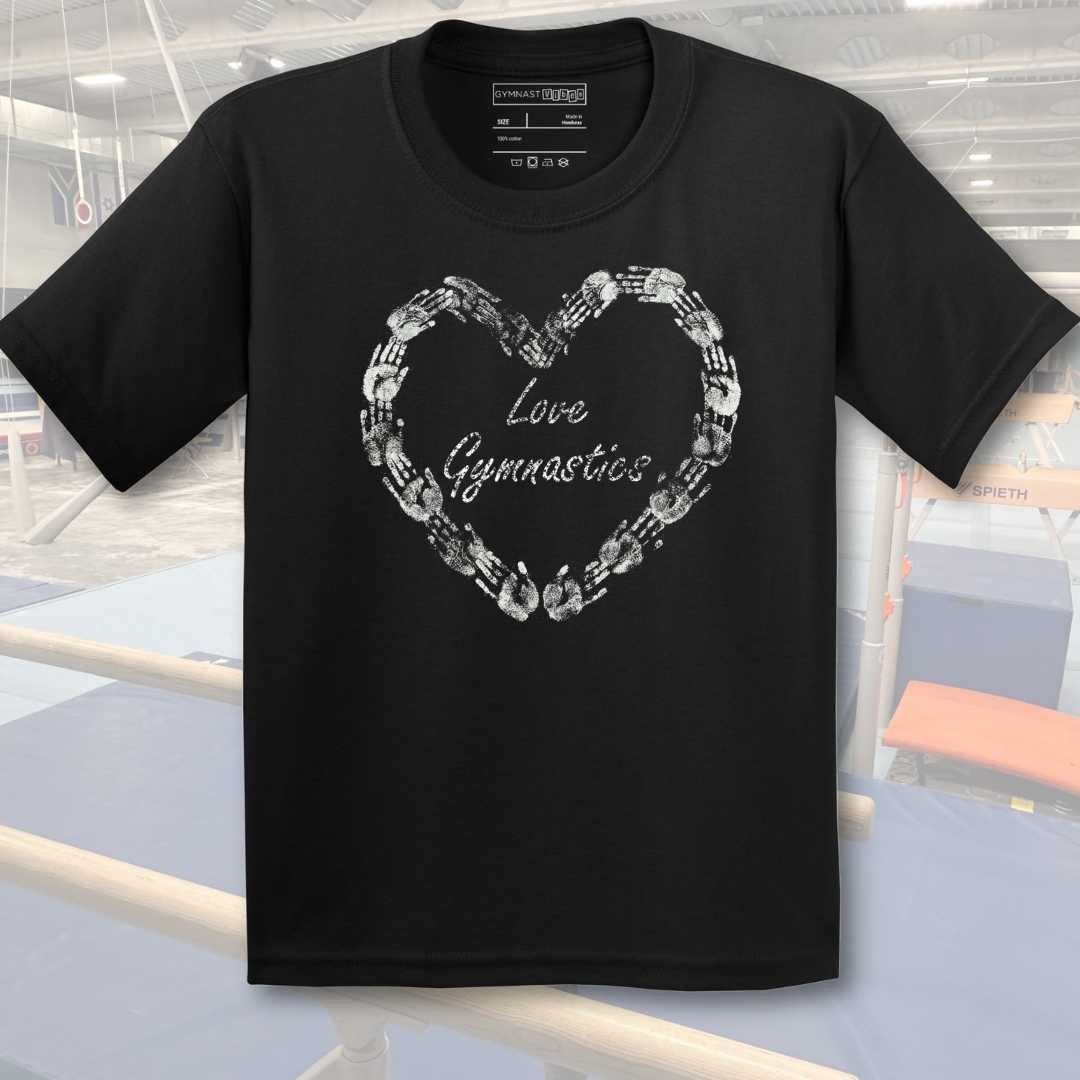 Love Gymnastics Chalk Heart (children)