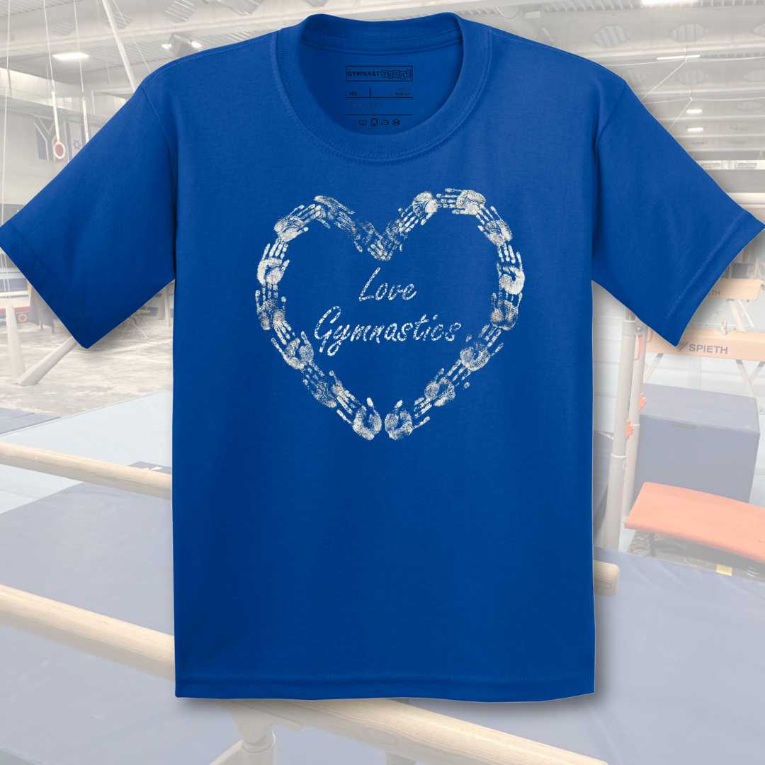 Love Gymnastics Chalk Heart (children)