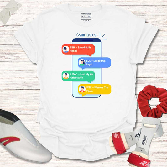 Gymnast Texting Shorthand
